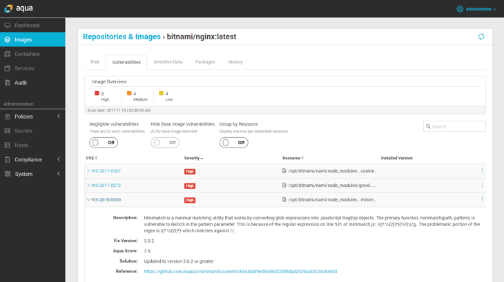 How Aqua Scans Container Images On-Demand From The AWS Marketplace