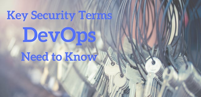 Key Security Terms for DevOps Key Security Terms for DevOps