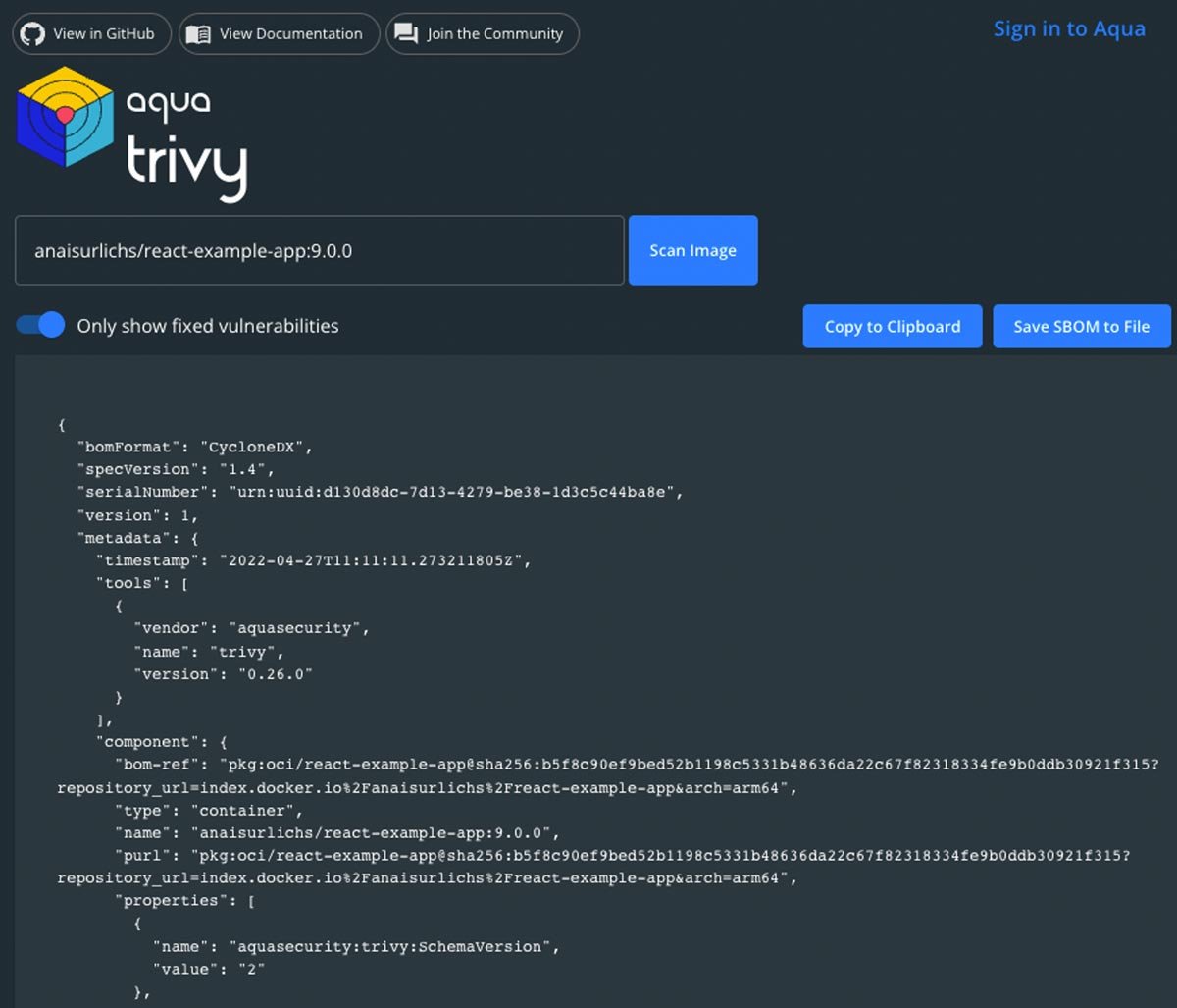 Unlimited Container Image Scanning in Docker Desktop with Trivy
