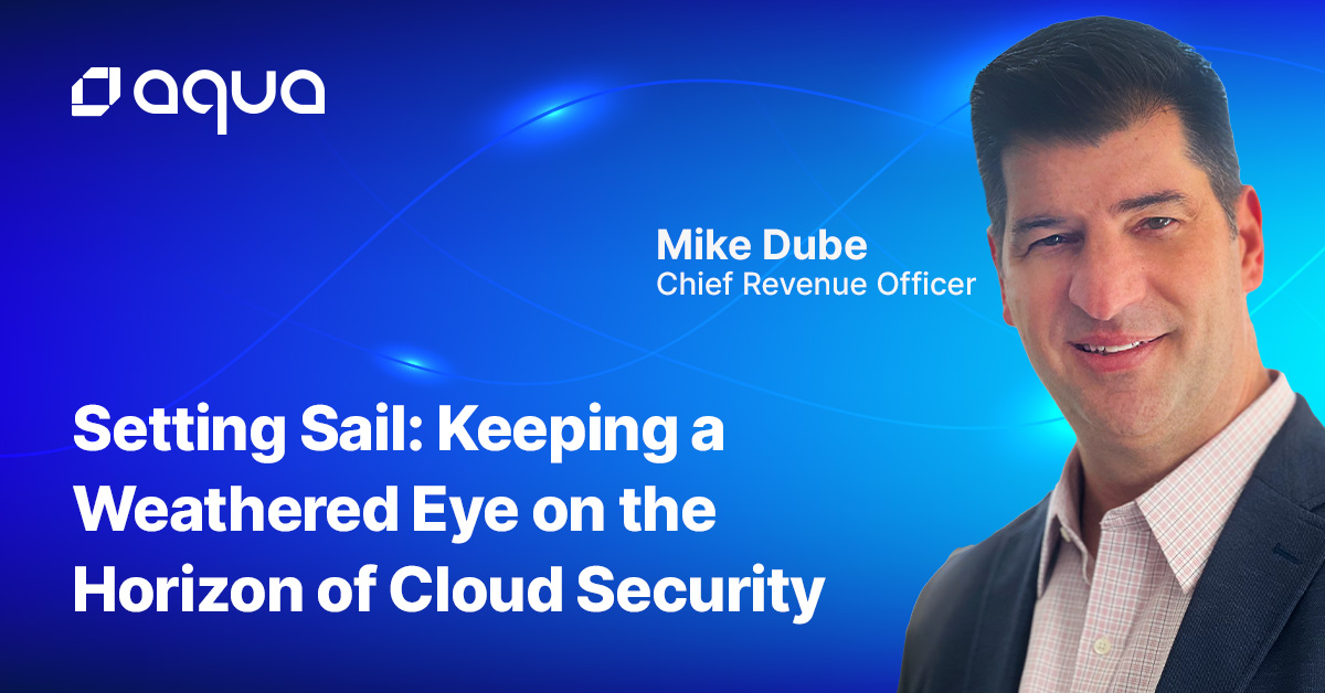 Setting Sail: Keeping a Weathered Eye on the Horizon of Cloud Security
